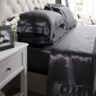 Black Silk Flat Sheet