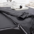 Black Silk Duvet Cover