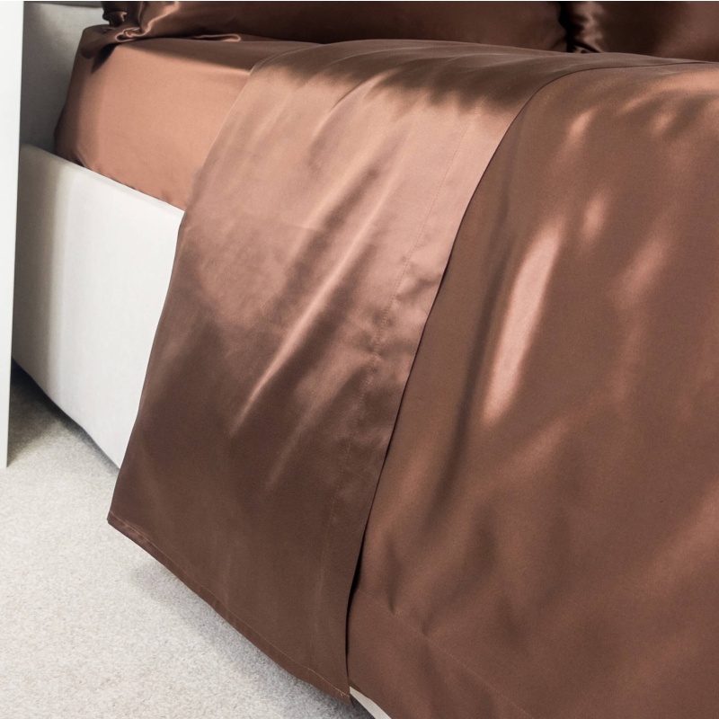 Mocha Silk Flat Sheet