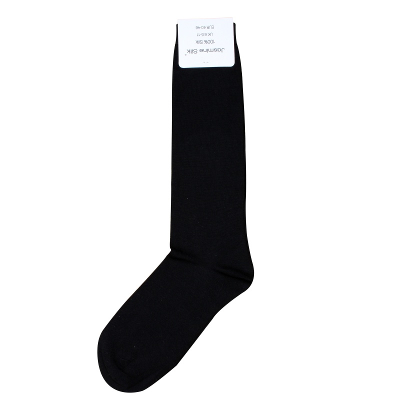 Men s Long Silk Evening Thermal Socks Jasmine Silk