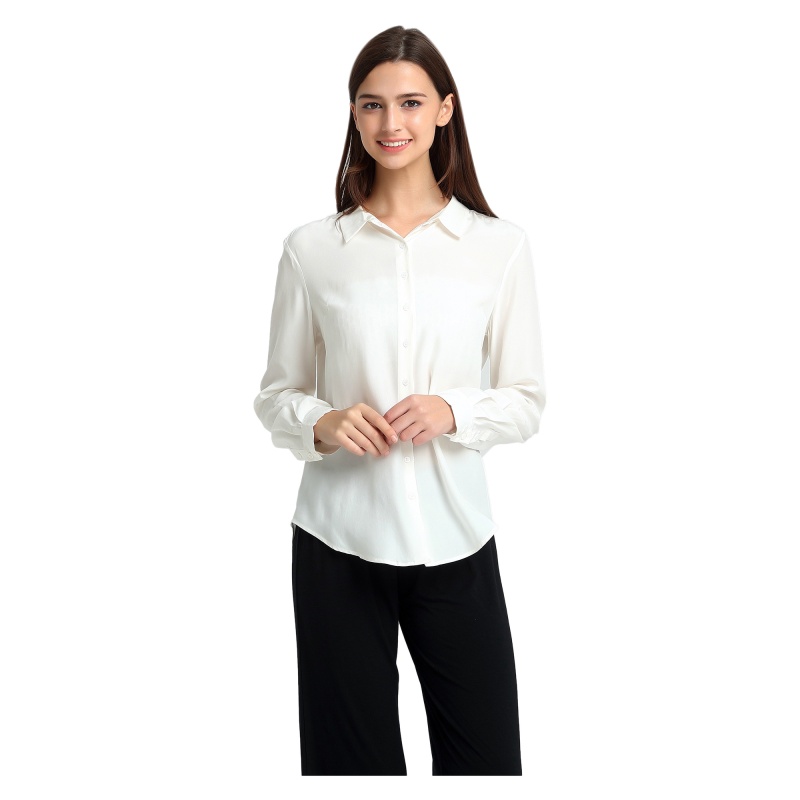 Ladies Silk Blouse Shirt