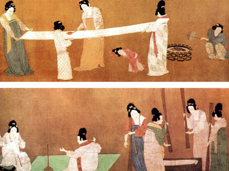 ancient chinese inventions silk